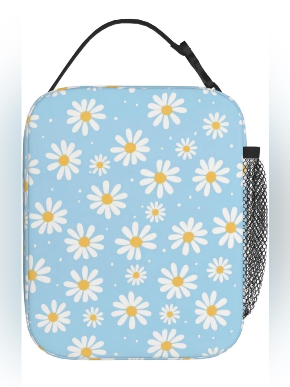 Blue Daisy Insulated Lunch Box for Kids - Picture 3 of 6